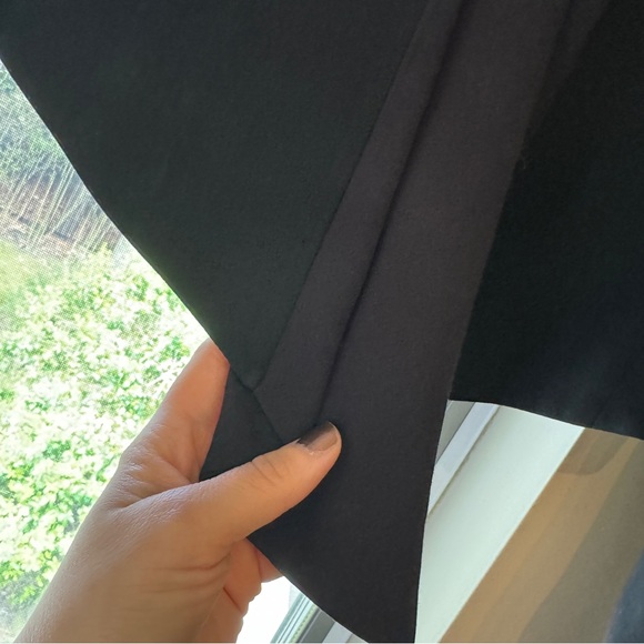 Theory Black Draped Blazer - Size 6 - Picture 6 of 7